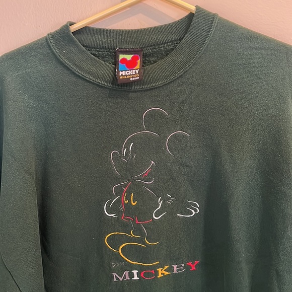 Vintage 80's Disney Mickey Mouse Sweatshirt - Picture 2 of 6